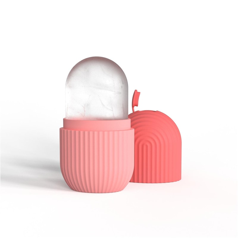 Wave Silicone Facial Ice Cube Mold For Face Cooling Massage 6