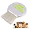 Stainless Steel Dog Flea Comb For Cats And Pets Fine Tooth Grooming Comb 8