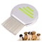 Stainless Steel Dog Flea Comb For Cats And Pets Fine Tooth Grooming Comb 8