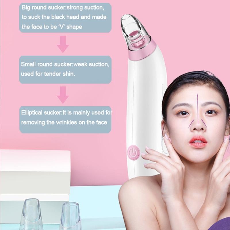 Blackhead Remover Facial Pore Cleaner Suction Device