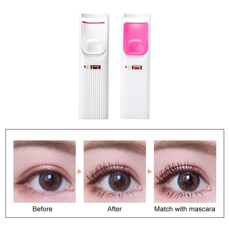 Zero Damage Heated Eyelash Curler For Natural Long Lasting Lift 6