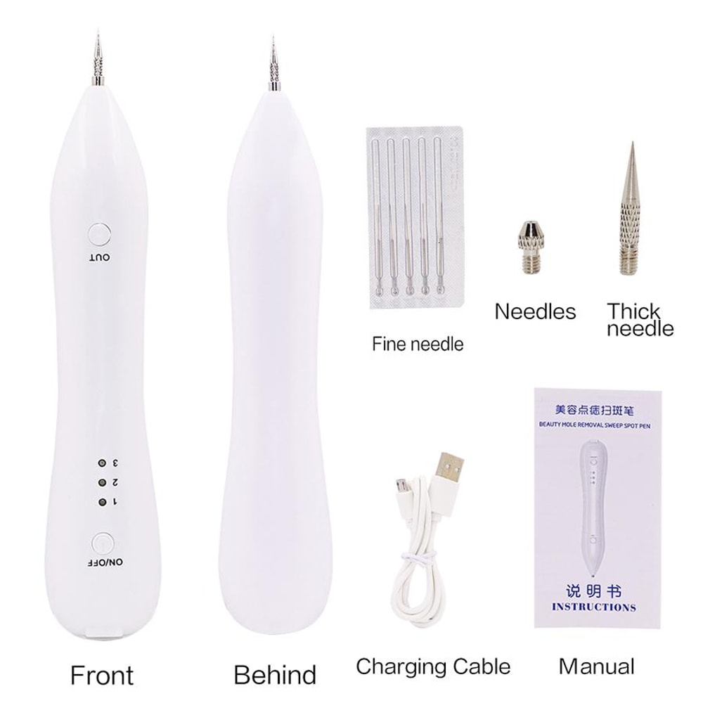 USB Plasma Pen Dark Spot Remover for Freckles Warts and Skin Tags