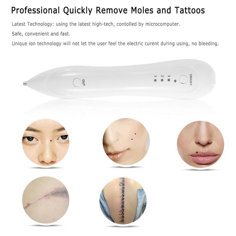 USB Plasma Pen Dark Spot Remover for Freckles Warts and Skin Tags