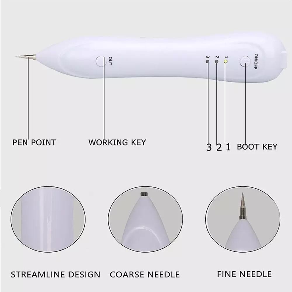 USB Plasma Pen Dark Spot Remover for Freckles Warts and Skin Tags