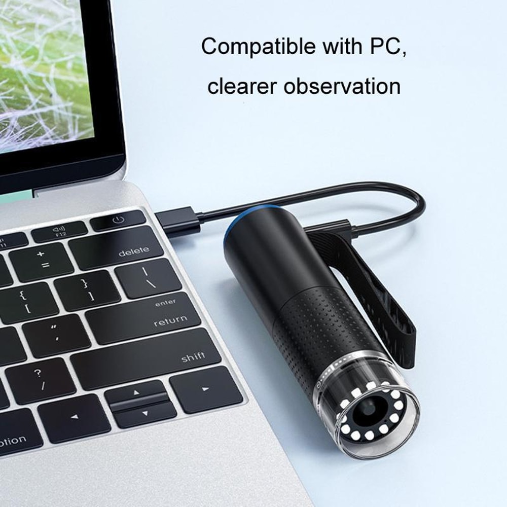 Digital Hair Microscope And Scalp Analyzer With Portable WiFi HD Inspection 7