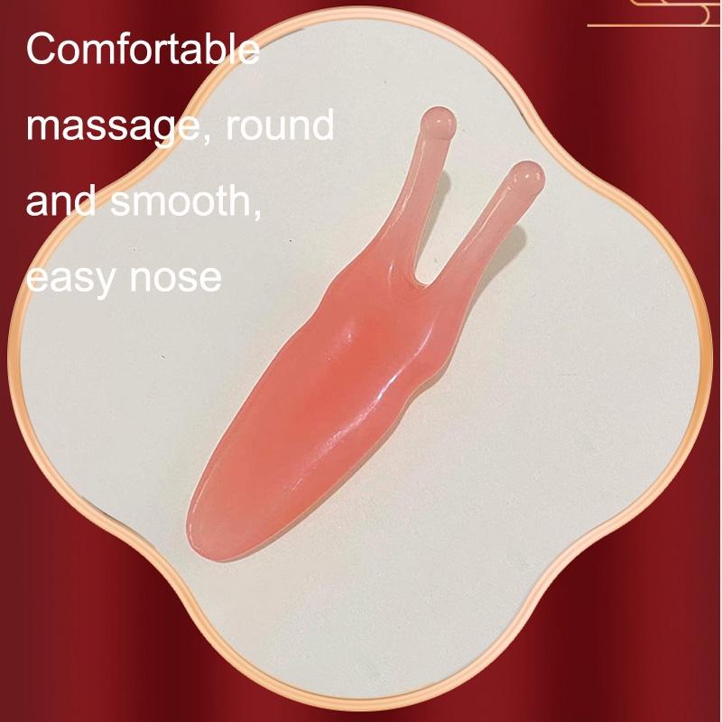 Tender Nose Massager Natural Resin Nose Scraping Tool For Facial Massage 1