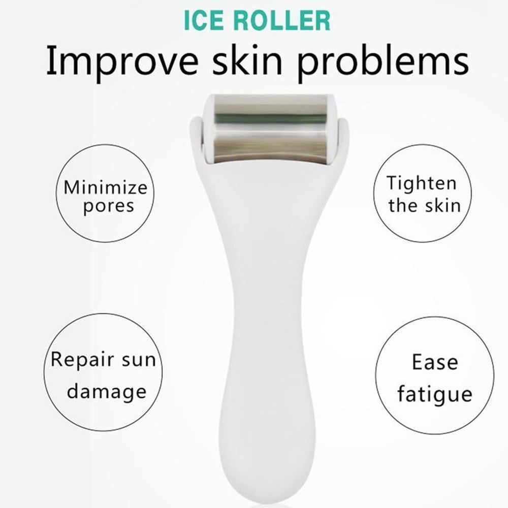 Stainless Steel Ice Roller Face Massager For Cooling Lift And Firming Care 8