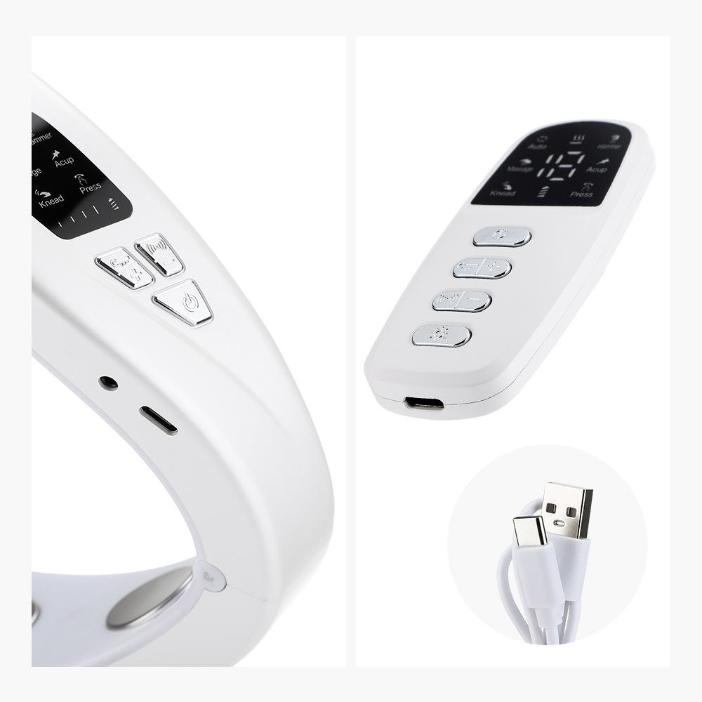 Microcurrent Facial Massager With LED Light Therapy And V Line Face Slimming Remote 7