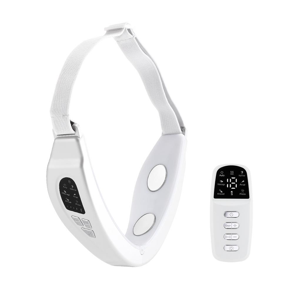 Microcurrent Facial Massager With LED Light Therapy And V Line Face Slimming Remote 14