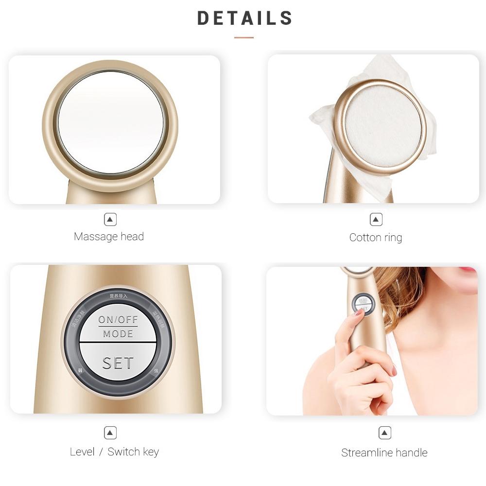 Microcurrent Facial Device Face Cleansing Massager 2