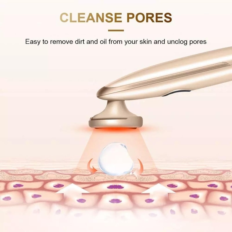 Microcurrent Facial Device Face Cleansing Massager 6
