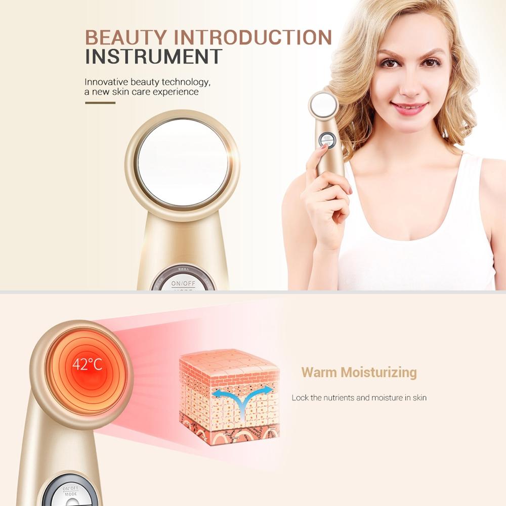 Microcurrent Facial Device Face Cleansing Massager 7