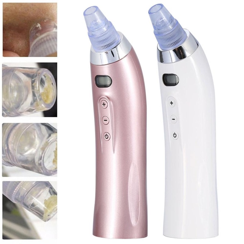 Rechargeable Pore Vacuum Cleaner Blackhead Remover With Diamond Dermabrasion 1