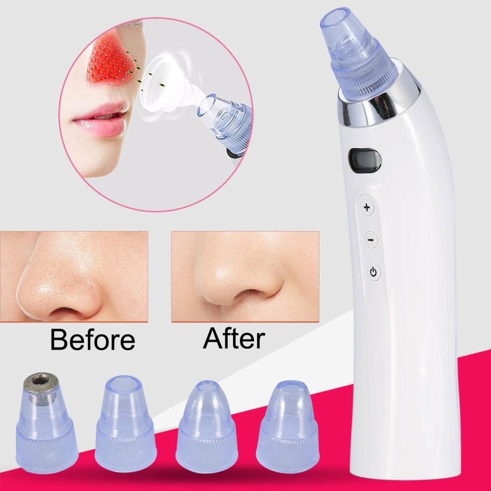 Rechargeable Pore Vacuum Cleaner Blackhead Remover With Diamond Dermabrasion 3