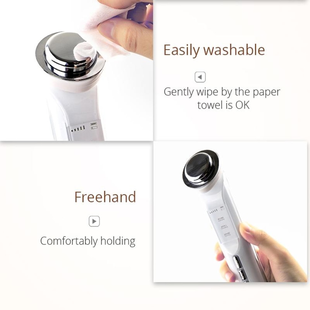 Microcurrent Ion Facial Cleansing Massager For Deep Clean Skin Rejuvenation 10