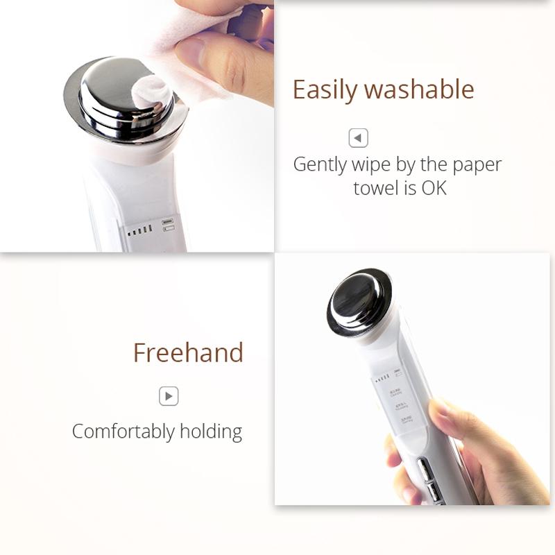 Microcurrent Ion Facial Cleansing Massager For Deep Clean Skin Rejuvenation 10