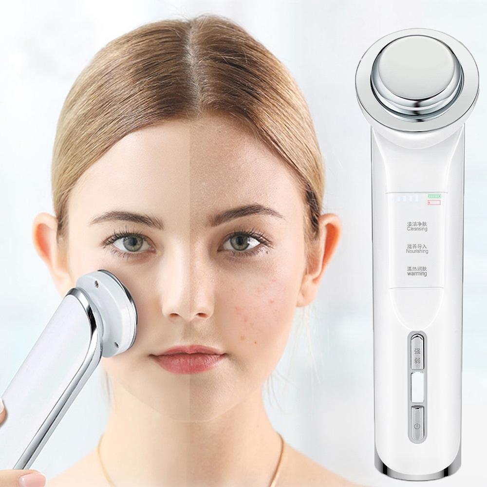 Microcurrent Ion Facial Cleansing Massager For Deep Clean Skin Rejuvenation 0