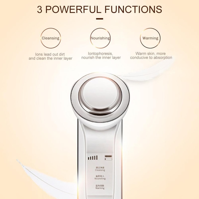 Microcurrent Ion Facial Cleansing Massager For Deep Clean Skin Rejuvenation 11