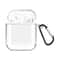 Clear AirPods Case with Hook Portable Protective Cover