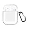 Clear AirPods Case with Hook Portable Protective Cover