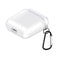 Clear AirPods Case with Hook Portable Protective Cover