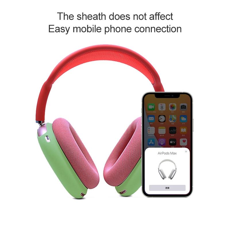 Full Coverage AirPods Max Case Silicone Anti Scratch Ear Cup Covers 3