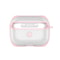 Transparent AirPods Pro Case with Hook, Shockproof PC TPU Cover for Wireless Charging