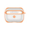 Transparent AirPods Pro Case with Hook, Shockproof PC TPU Cover for Wireless Charging