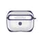 Transparent AirPods Pro Case with Hook, Shockproof PC TPU Cover for Wireless Charging