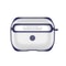 Transparent AirPods Pro Case with Hook, Shockproof PC TPU Cover for Wireless Charging