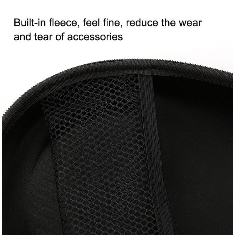 Universal Headphone Storage Bag With Organizer Pocket 3