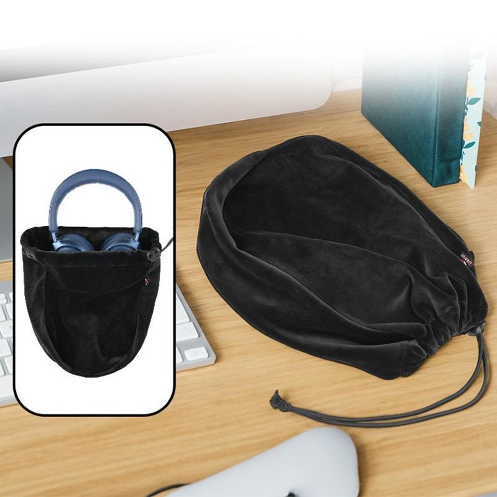 Universal Headphone Storage Bag With Organizer Pocket 6