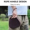 AirPods Max Leather Headphone Case with Wrist Strap and Zipper