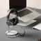 Sleek Aluminum Headphone Holder Stand with Silicone Pad for Desk and Gaming Headsets