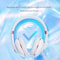 Foldable Wireless Bluetooth Headphones With Mic Noise Reduction Wired Mode 2