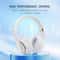 Foldable Wireless Bluetooth Headphones With Mic Noise Reduction Wired Mode 4