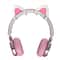 Silicone Cat Ears Headphone Accessory White Snap On Headset Decoration 6