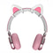 Silicone Cat Ears Headphone Accessory White Snap On Headset Decoration 6