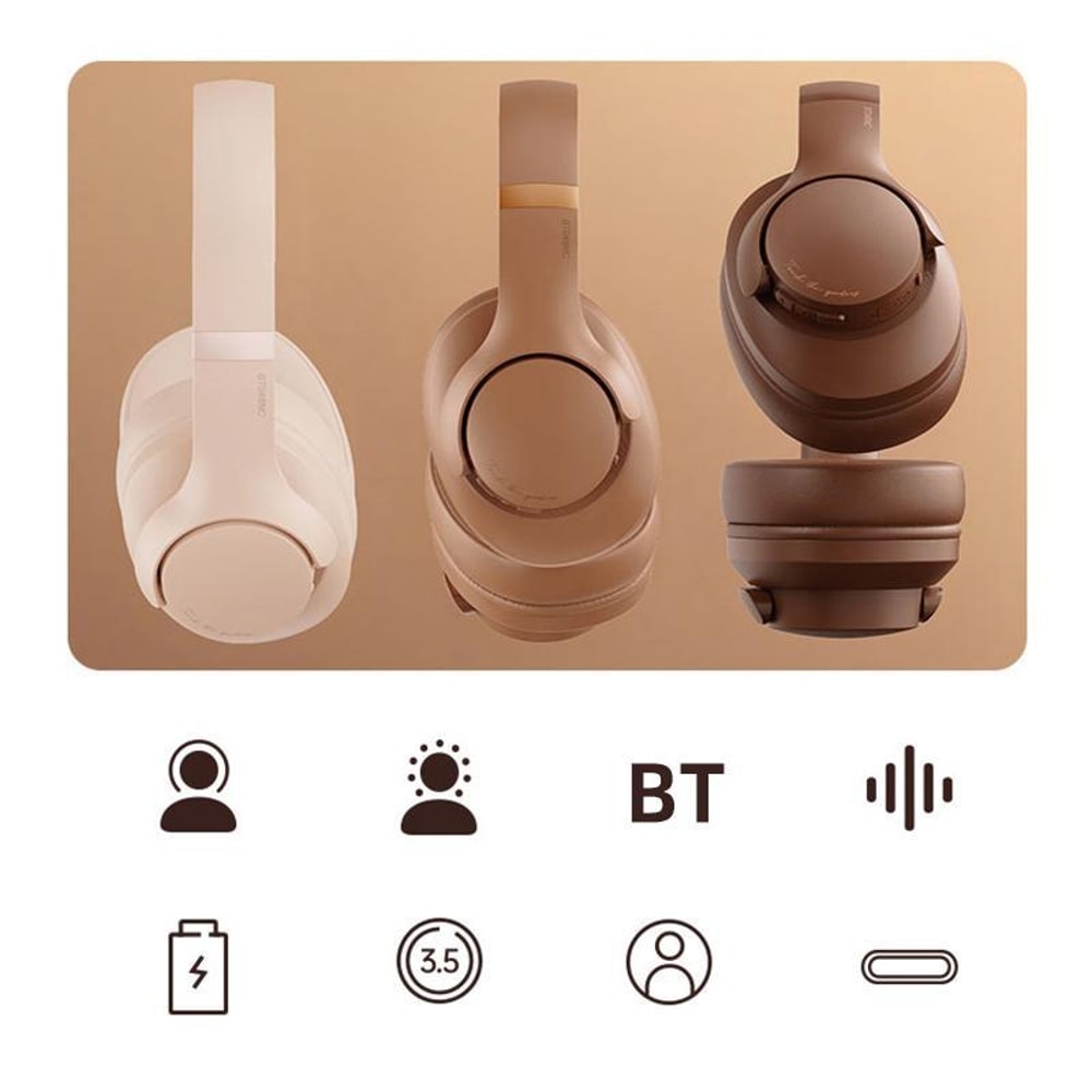 Over Ear ANC Noise Cancelling Wireless Bluetooth Headphones 1