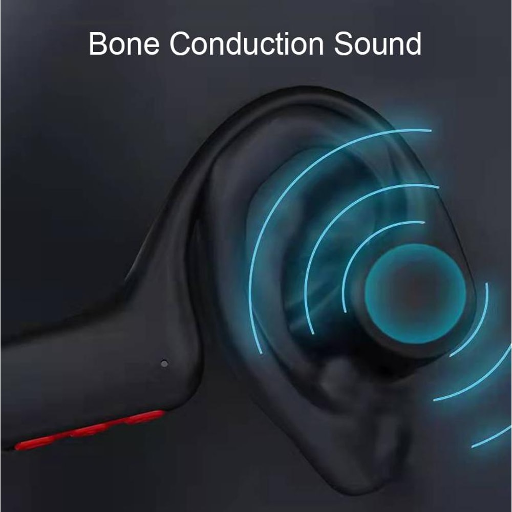 Bone Conduction Sports Bluetooth Headphones Wireless Earhook Design