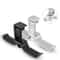 Universal Metal Headphone Stand with Double Bracket & Desktop Clip