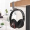 Universal Metal Headphone Stand with Double Bracket & Desktop Clip