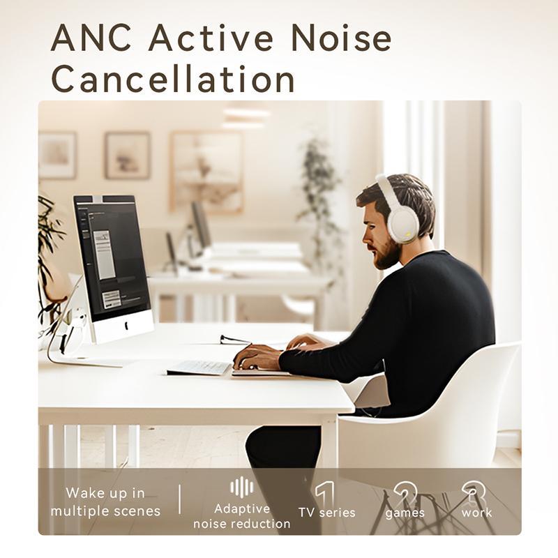 Zero Pressure Bluetooth Headphones with ANC