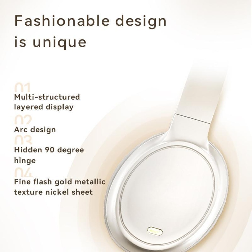 Zero Pressure Bluetooth Headphones with ANC