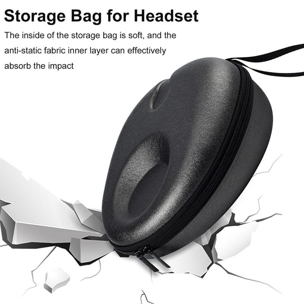 Premium Pulse Headphones Storage Case Shockproof EVA Organizer 3
