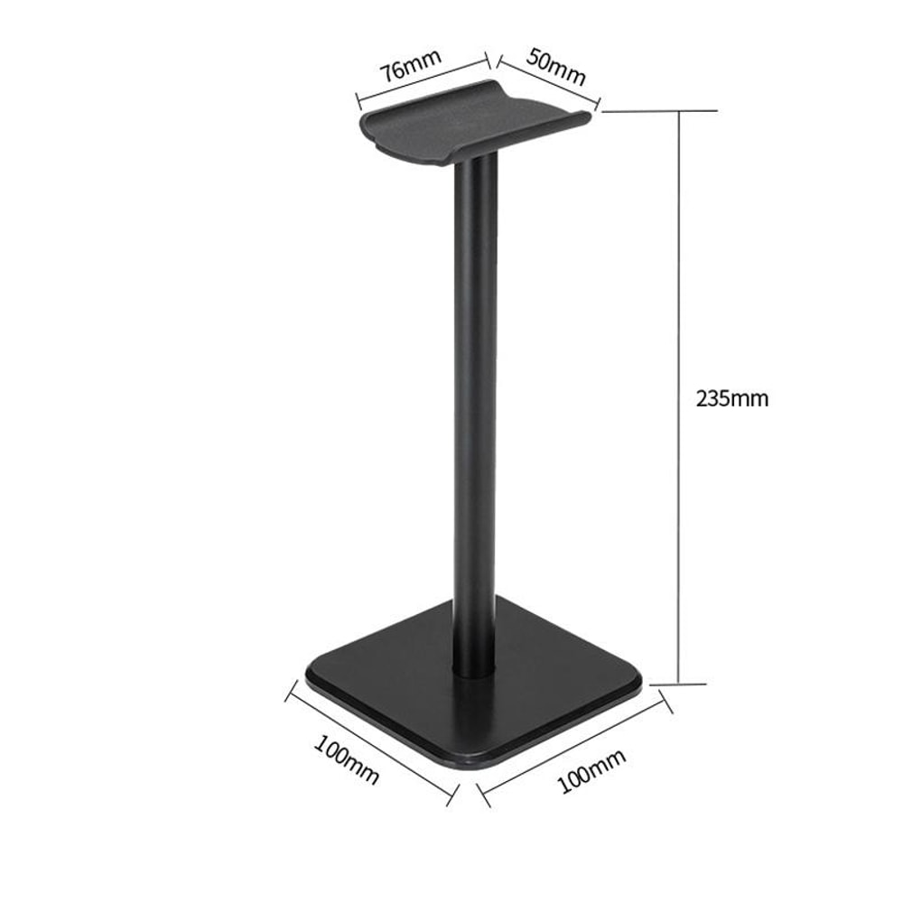 Aluminum Headphone Stand Holder Desk Gaming Headset Hanger 6