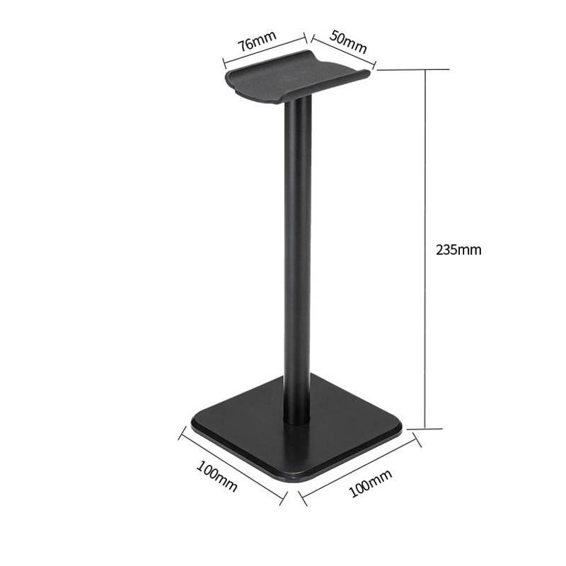 Aluminum Headphone Stand Holder Desk Gaming Headset Hanger 6