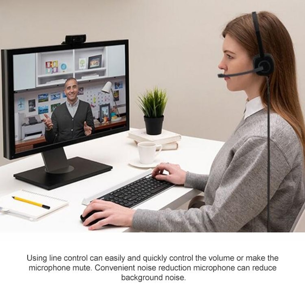 Wired Gaming Headset With Stereo Earphones And Mic 6