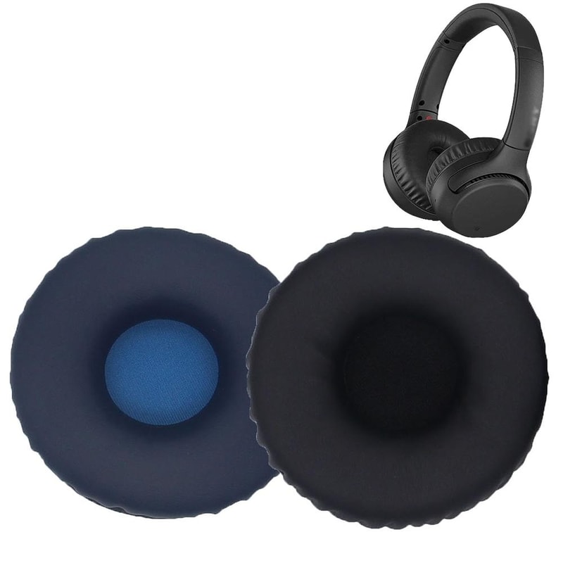 Premium Replacement Ear Pads For Headphones Soft Sponge Leather Covers 1