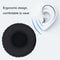 Premium Replacement Ear Pads For Headphones Soft Sponge Leather Covers 2
